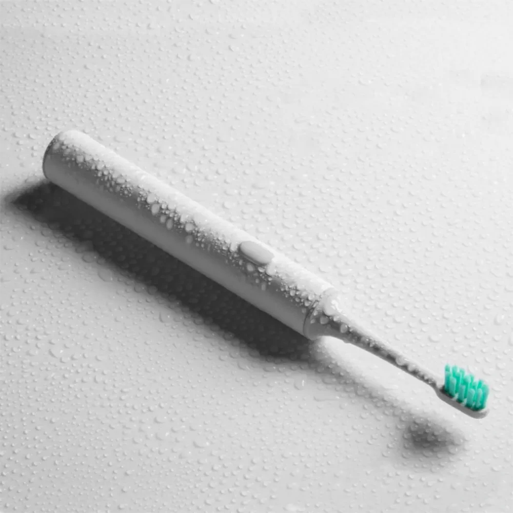 (image for) Mijia T300 Sonic Electric Toothbrush UV Sterilization Gentle Brushing with Zone Reminder Memory Function for Family Dental Care - White